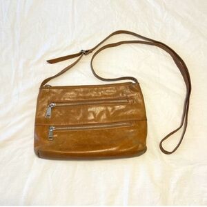 Hobo Cognac Leather Purse